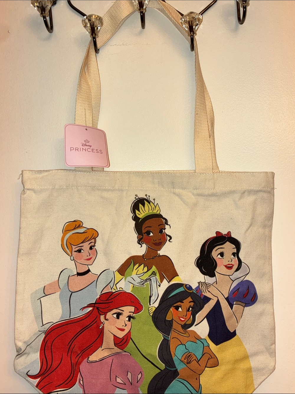 Disney Princess canvas tote bag